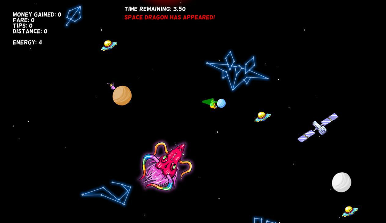 In space no one can hear you scream: "TAXI!" (itch) - кадр 1