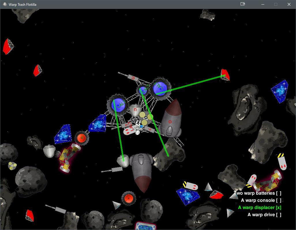 Warp Trash Flotilla (itch) - кадр 1