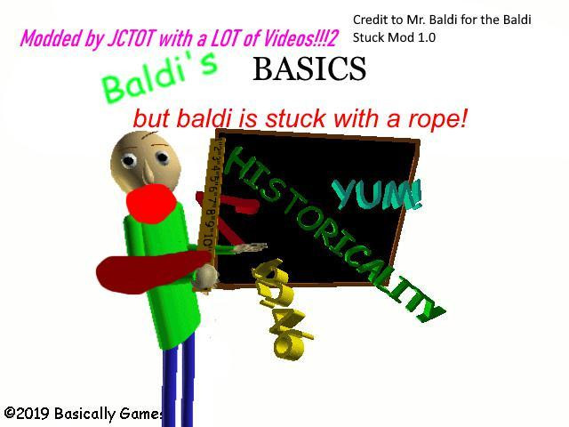 Baldi's Basics but Baldi is Stuck with a Rope! (itch) - кадр 1