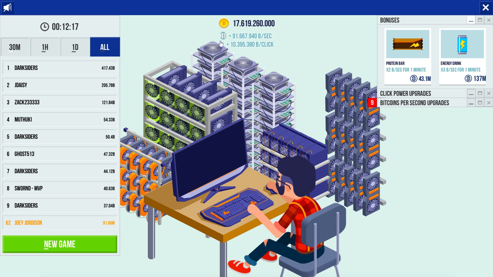 Cryptocurrency Clicker - кадр 1