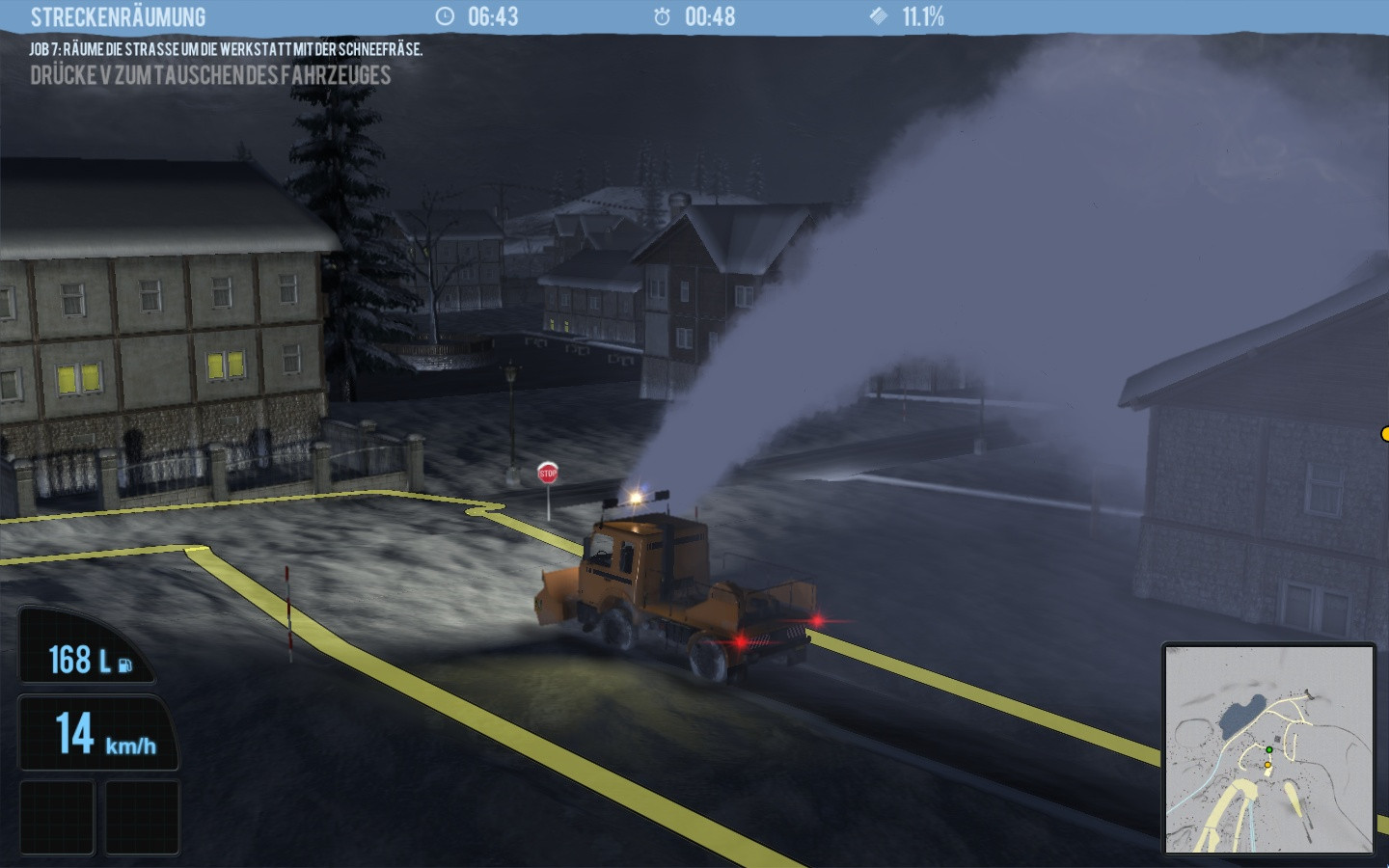 Snowcat Simulator 2011 - кадр 5