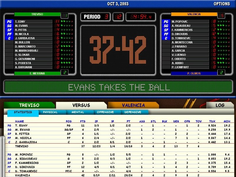 World Basketball Manager 2007 - кадр 2