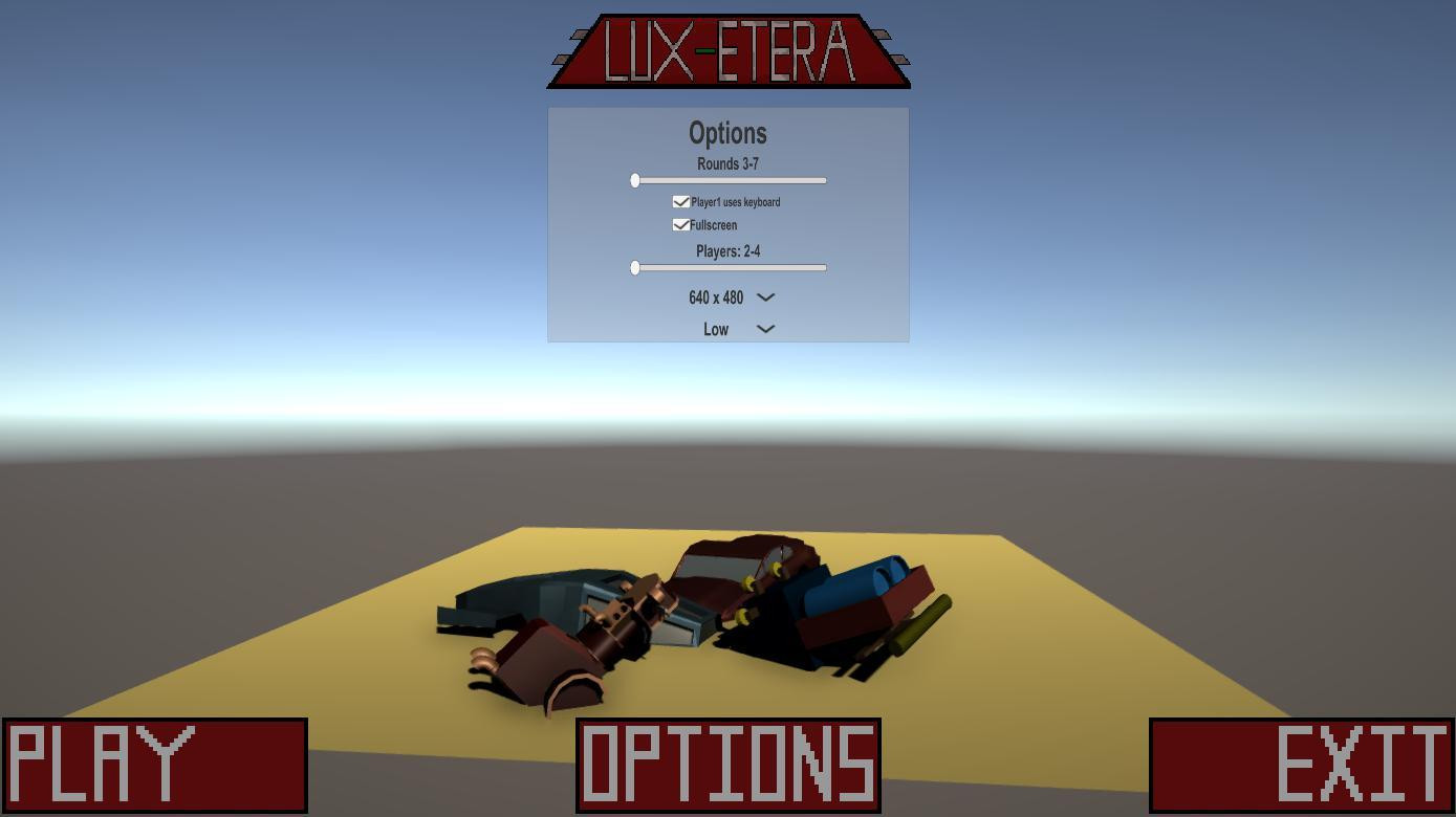 Lux Eterna (Split Screen Controller Racing) (itch) - кадр 4