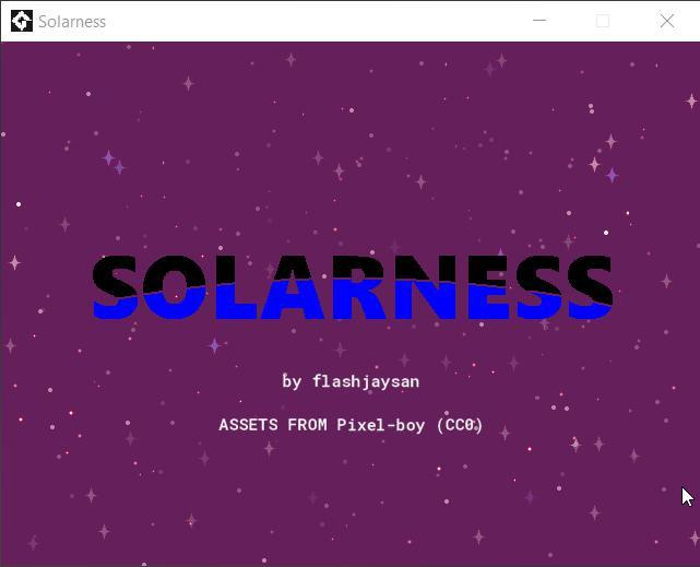 Solarness (itch) - кадр 1