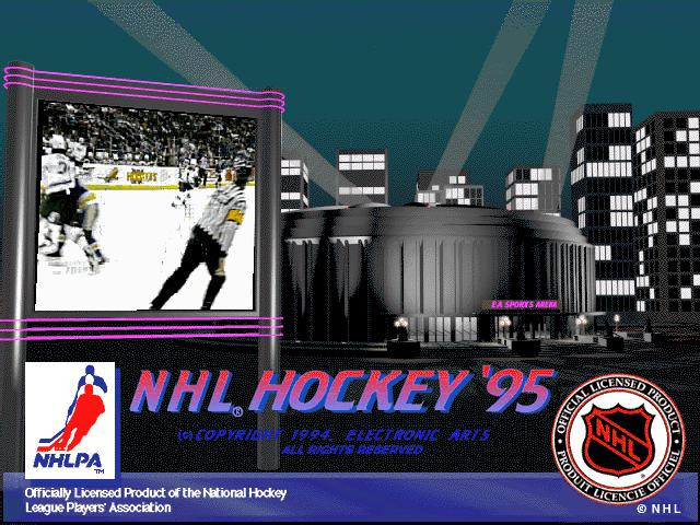 NHL 95 - кадр 1