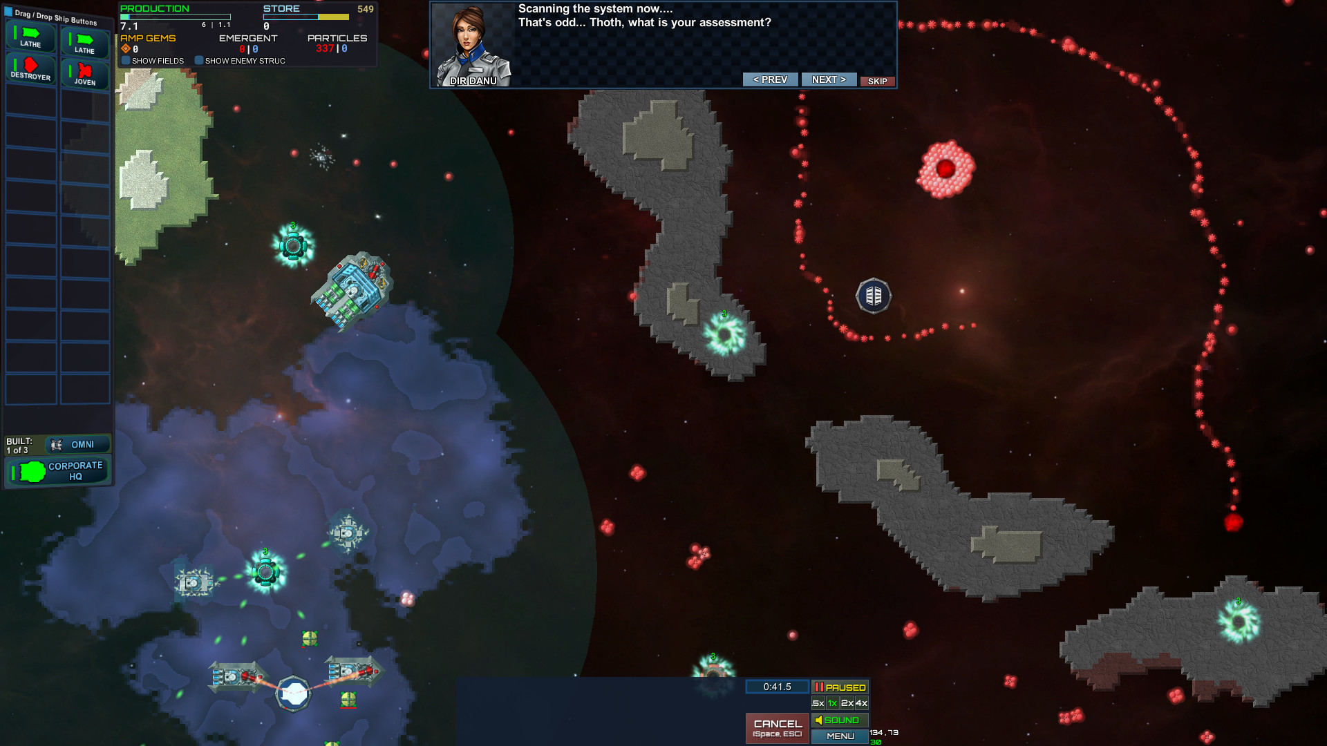 Particle Fleet: Emergence - кадр 3