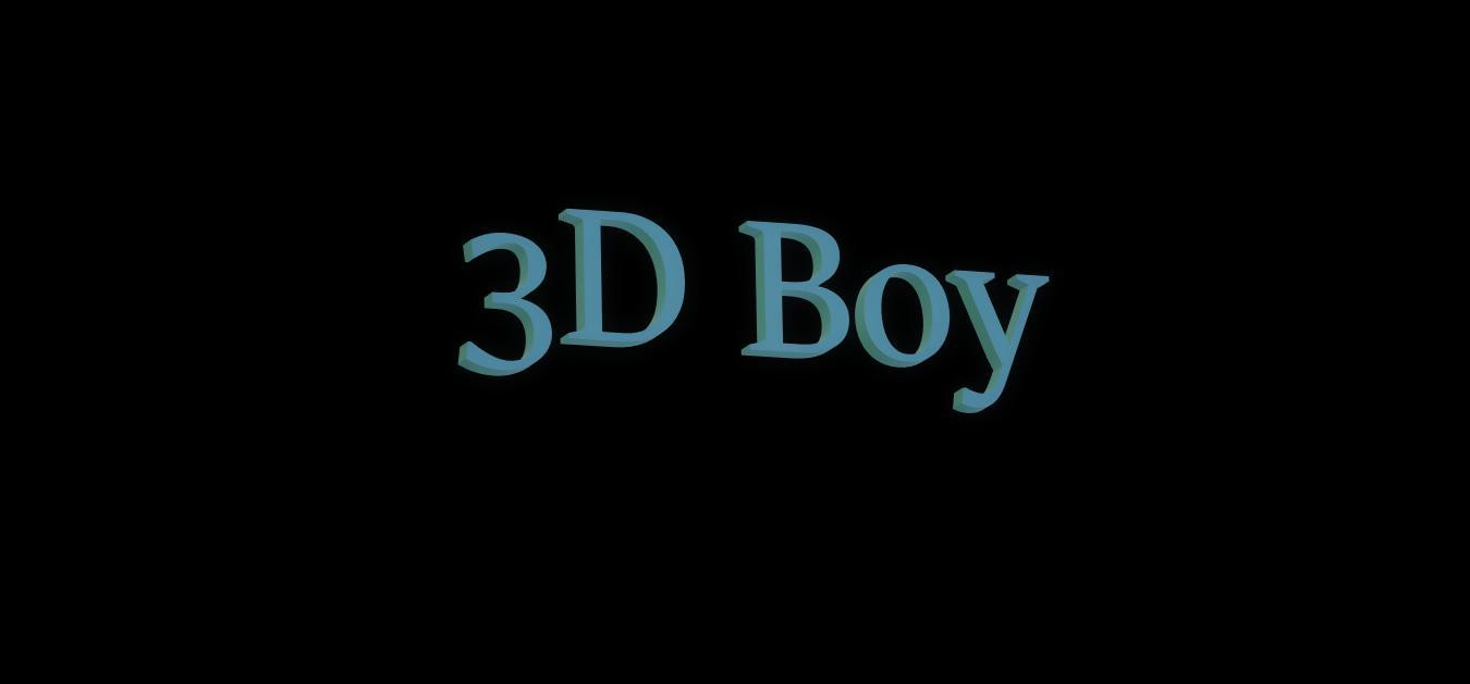 3D Boy (itch) - кадр 1
