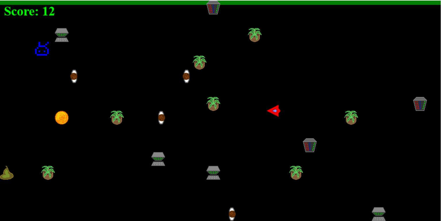 Open Office Space Invaders (itch) - кадр 2