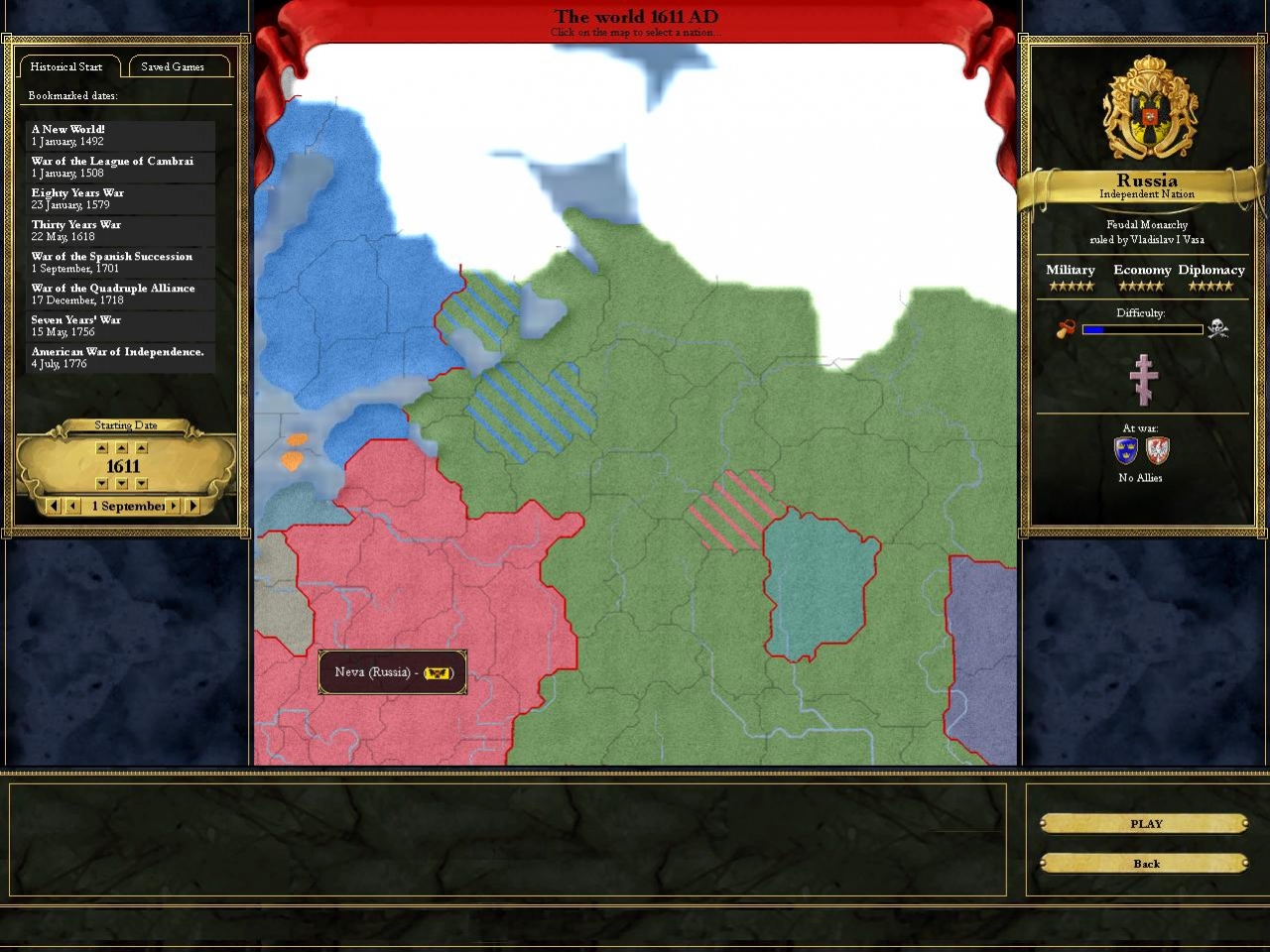 Europa Universalis 3 - кадр 7