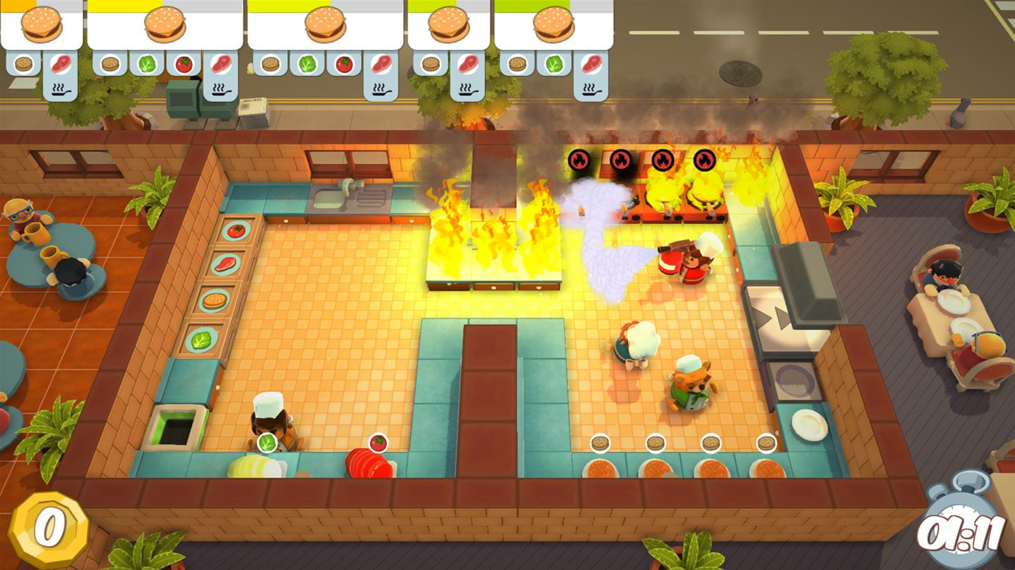 Overcooked - обзоры и оценки игры, даты выхода DLC, трейлеры, описание