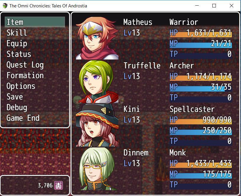 The Omni Chronicles: Tales of Androstia (Beta) (itch) - кадр 1