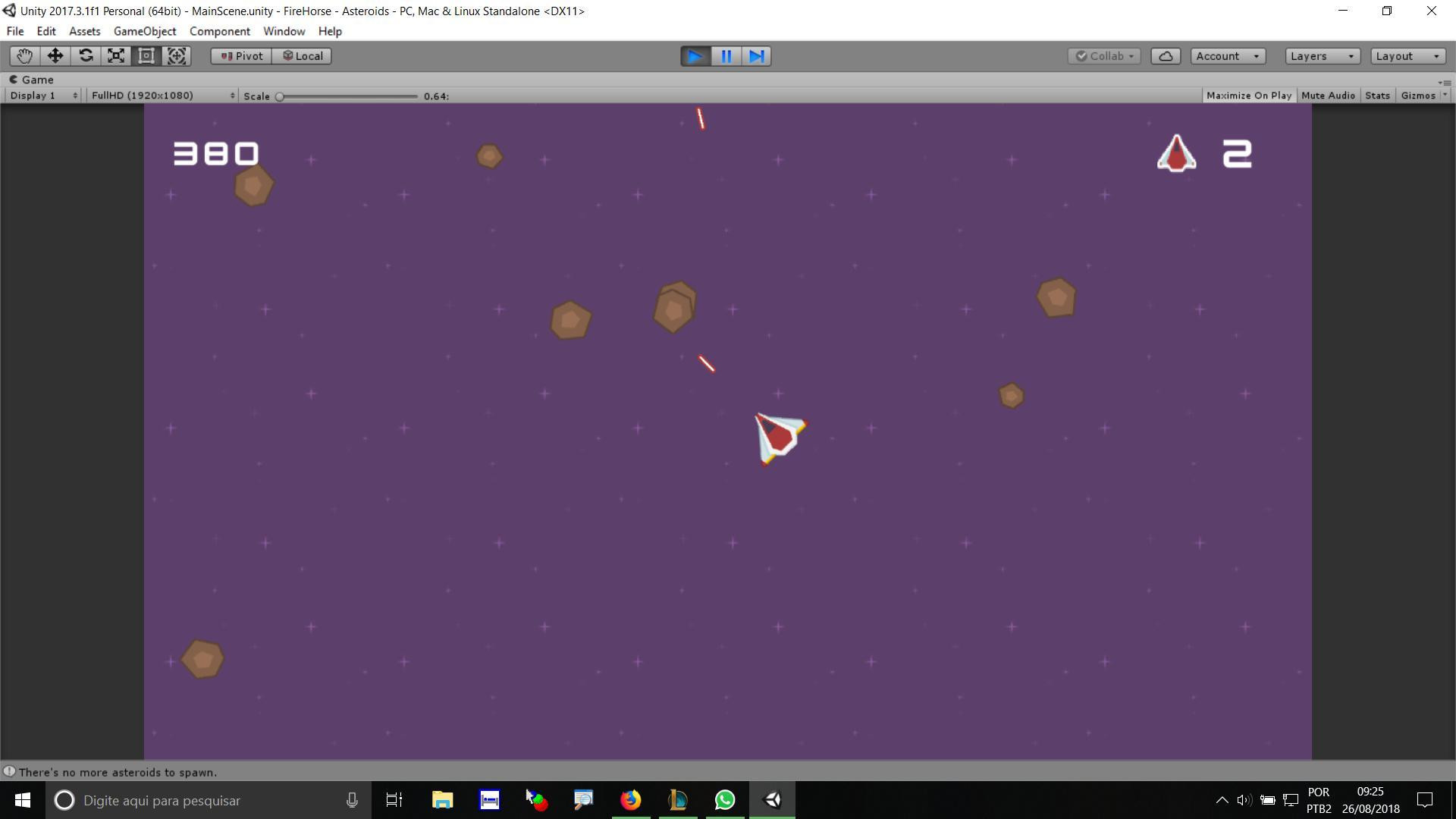 Asteroids (itch) (Gabriel de Oliveira Belarmino) - кадр 1