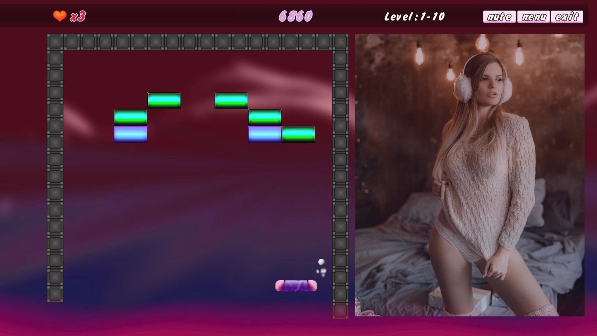 Adult Arkanoid - кадр 2