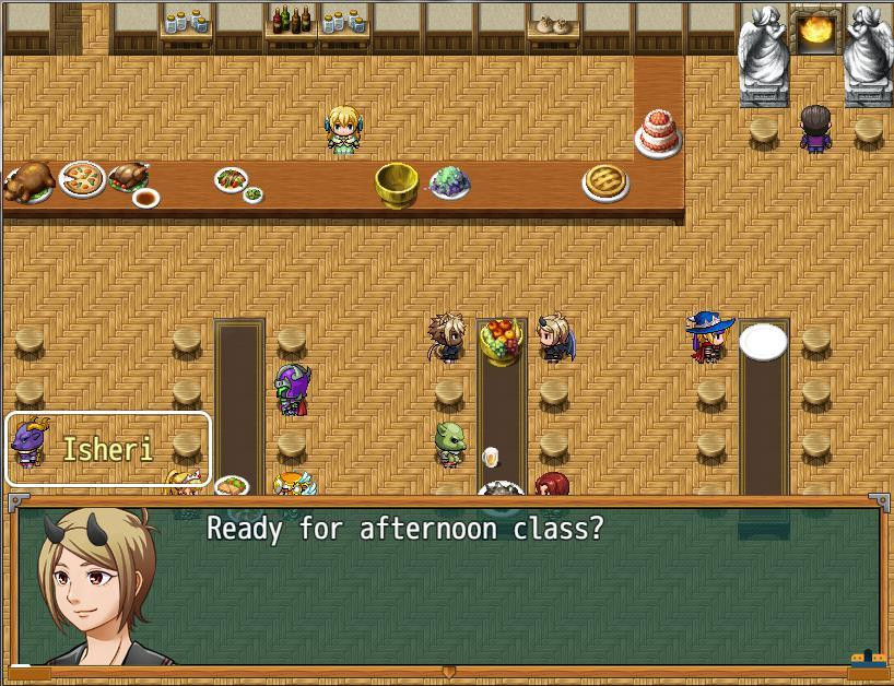 Afterlife Academy, Chapter I: For Whom the Bell Tolls (itch) - кадр 1