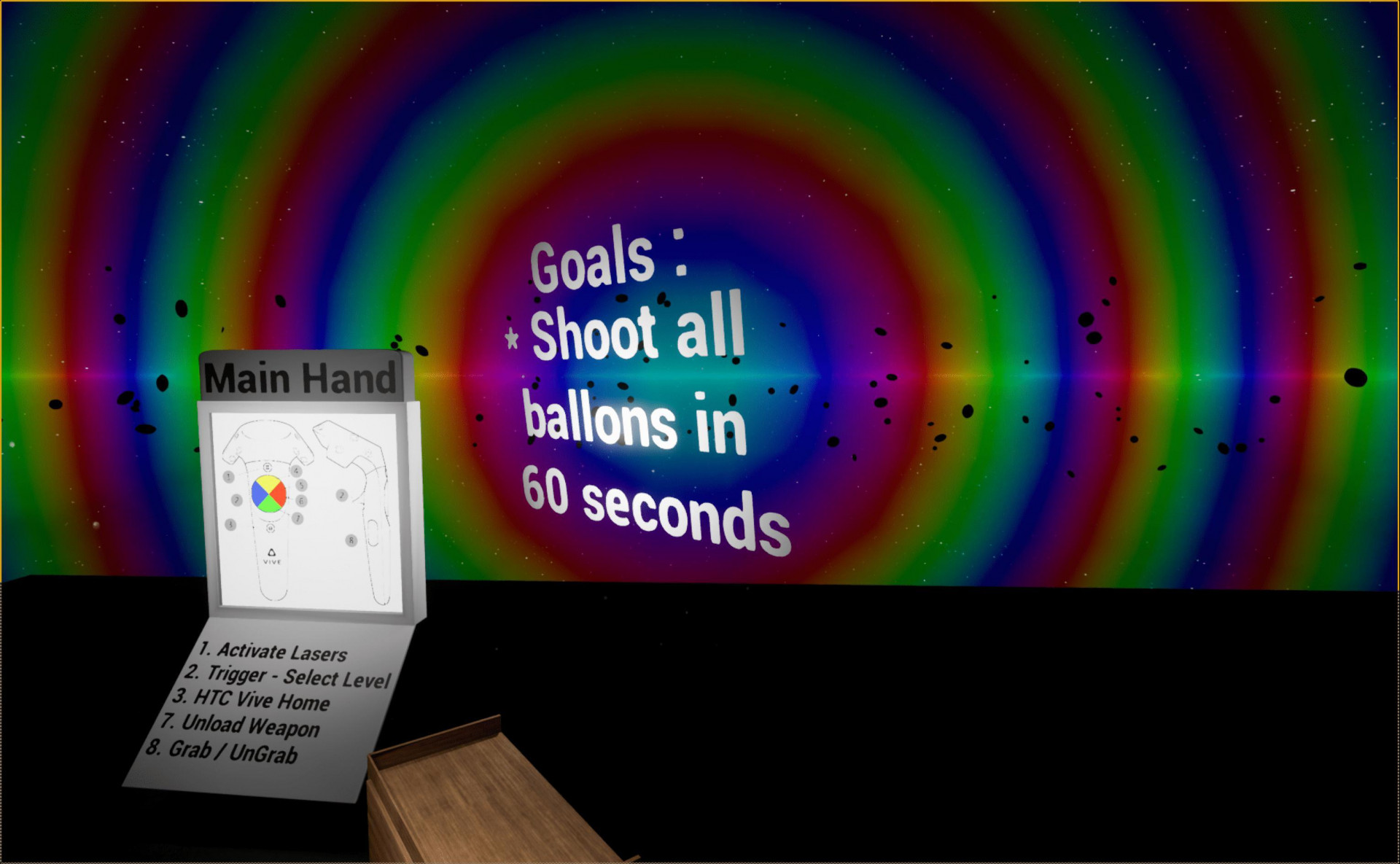 Shooting in Style - VR Game (itch) - кадр 2