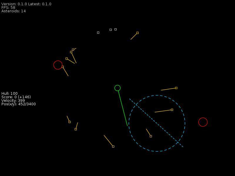 Asteroid Dodge (Guard13007) (itch) - кадр 2