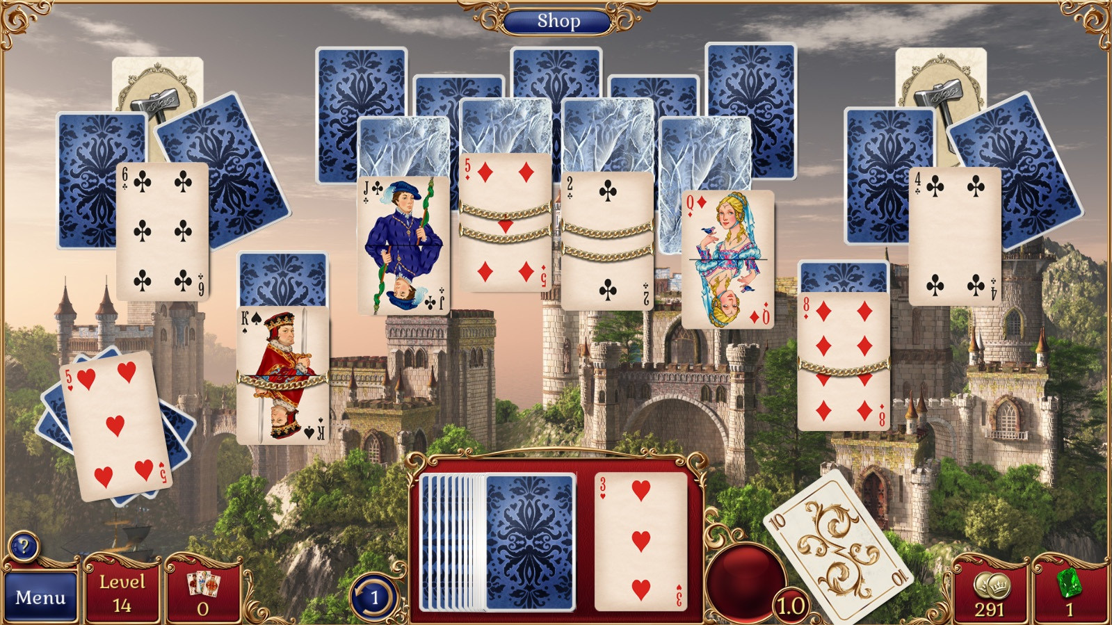 Jewel Match Solitaire - кадр 1