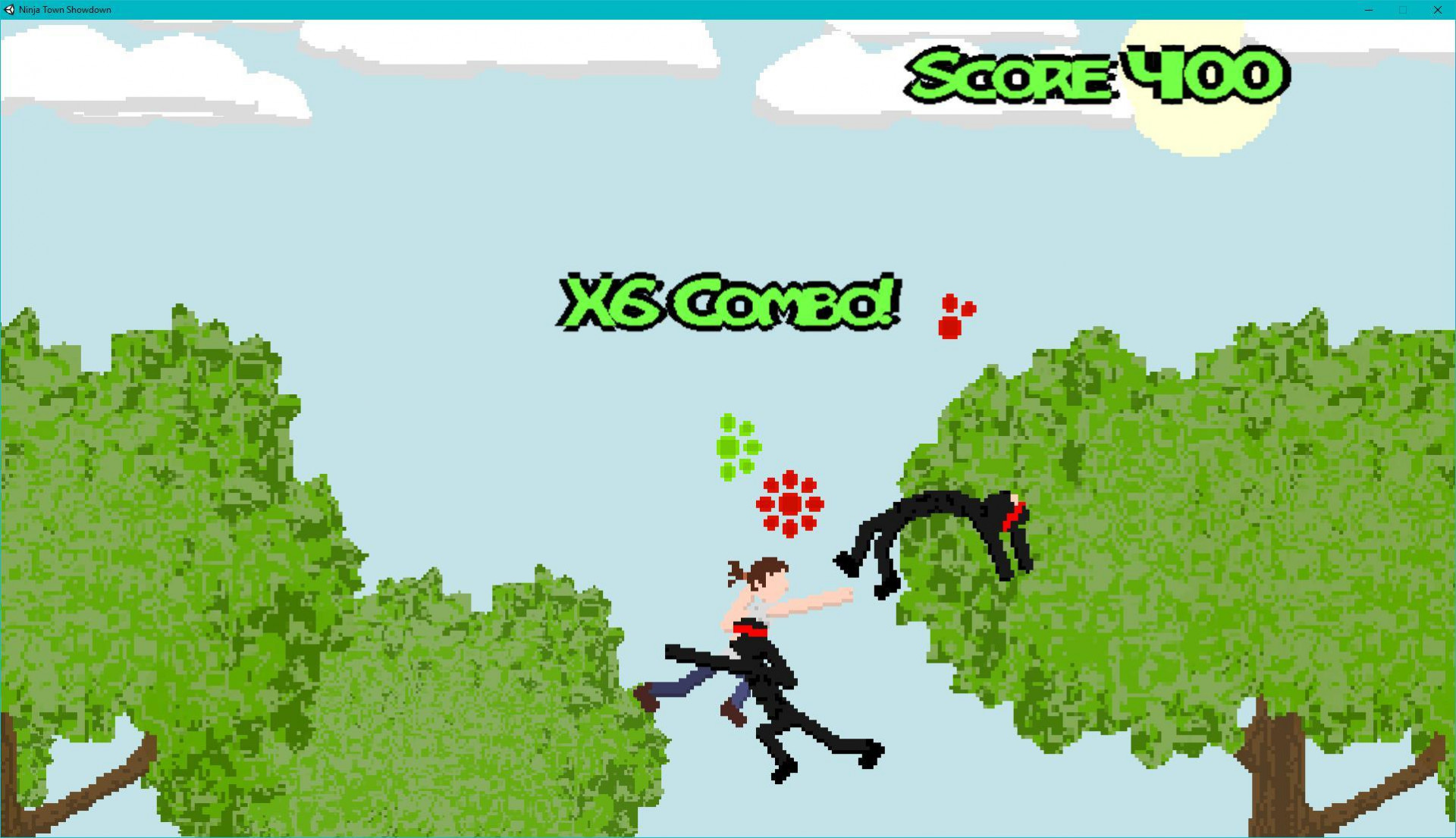 Ninja Town Showdown (itch) - кадр 1
