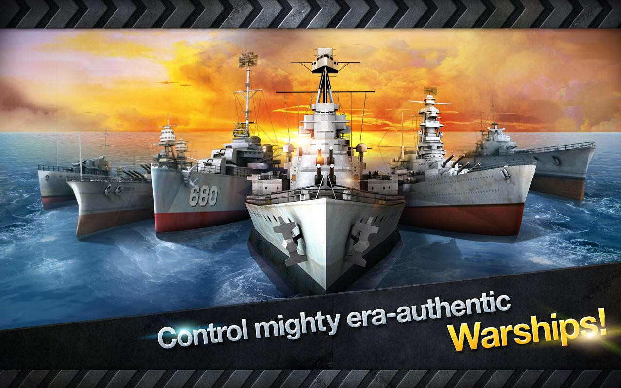 WARSHIP BATTLE:3D World War II - кадр 4