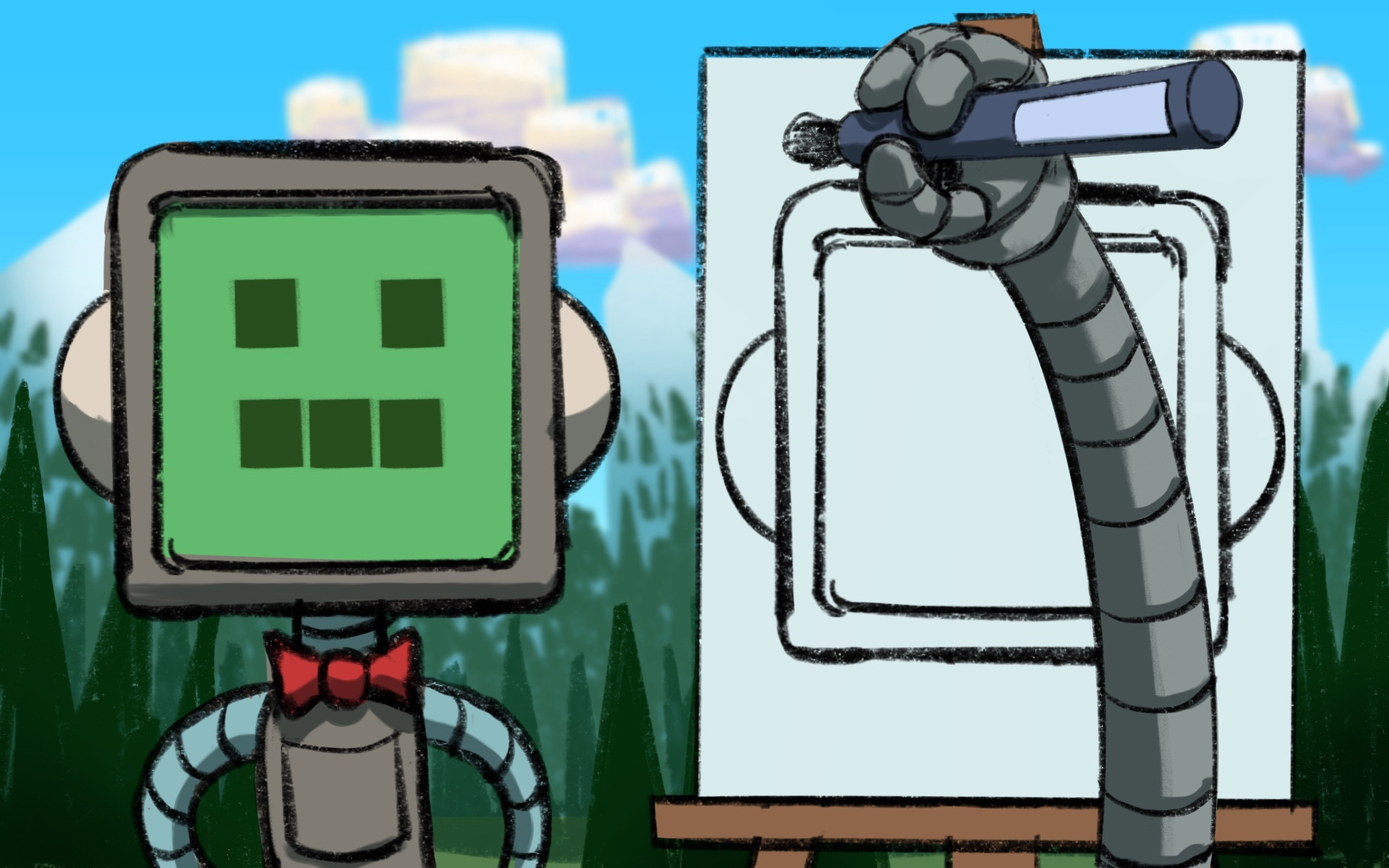Robo Portrait (itch) - кадр 1