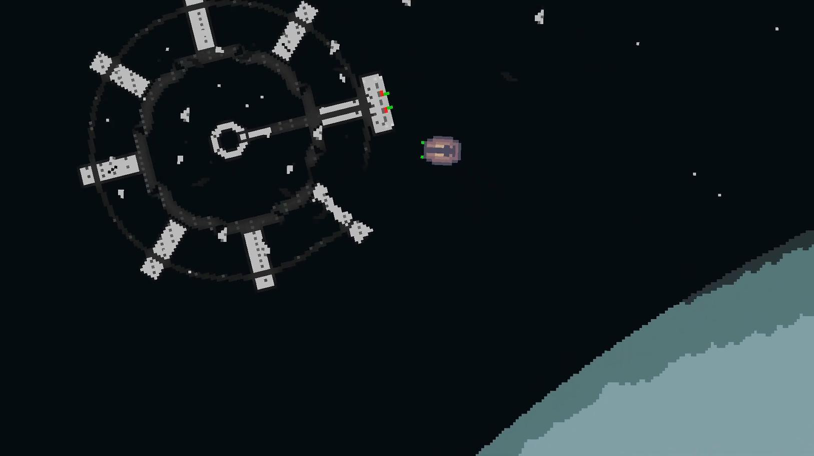 Interstellar Docking Scene (itch) - кадр 1