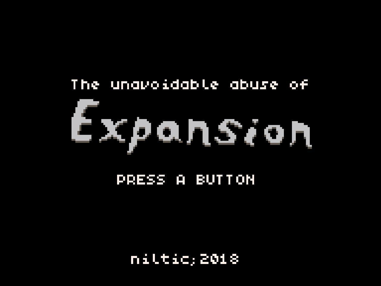 The unavoidable abuse of expansion (itch) - кадр 1