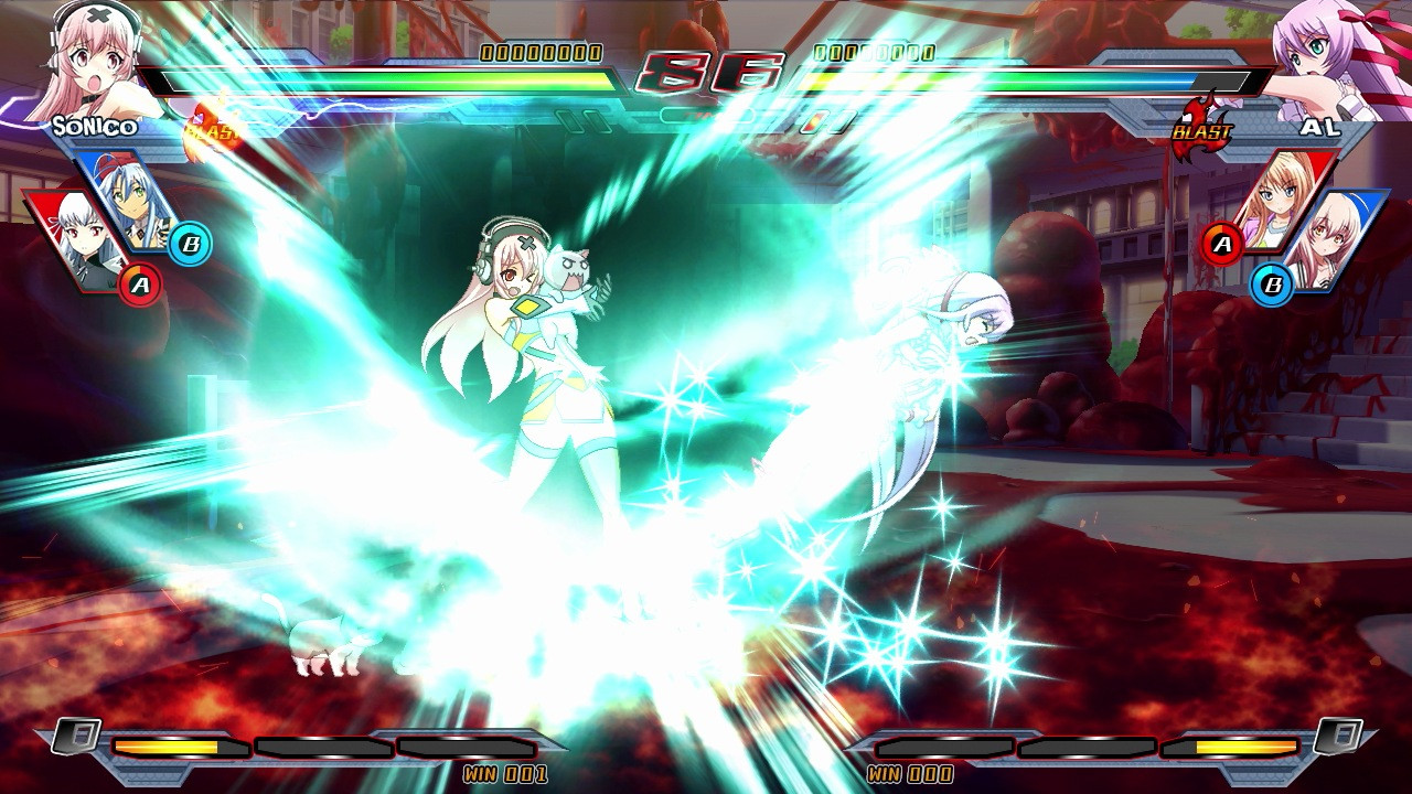 Nitroplus Blasterz: Heroines Infinite Duel - кадр 5