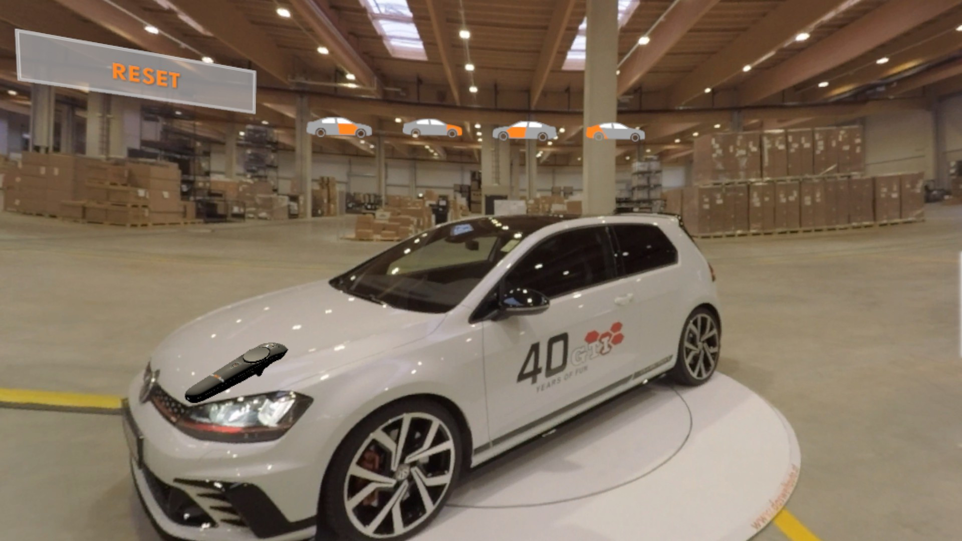 Virtual Reality Testdrive - Volkswagen (itch) - кадр 2