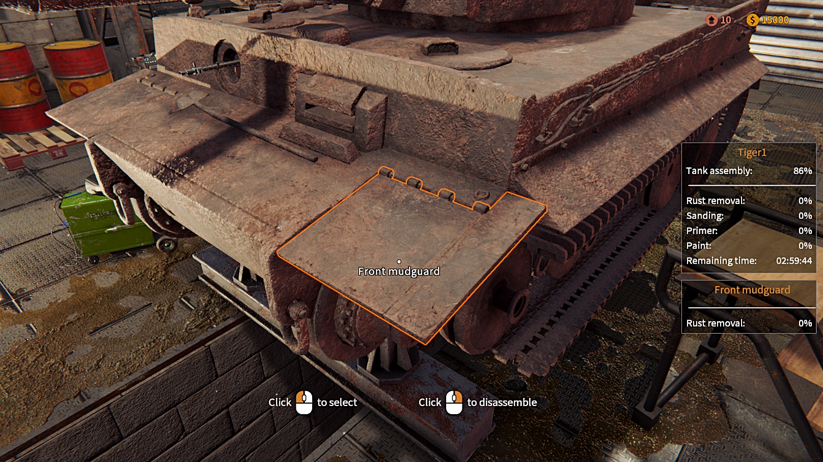 Tank Mechanic Simulator - кадр 2