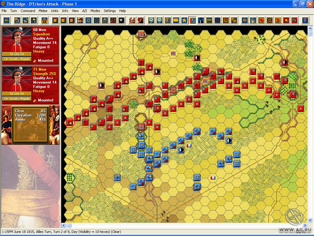 Napoleonic Battles: Campaign Waterloo - кадр 2