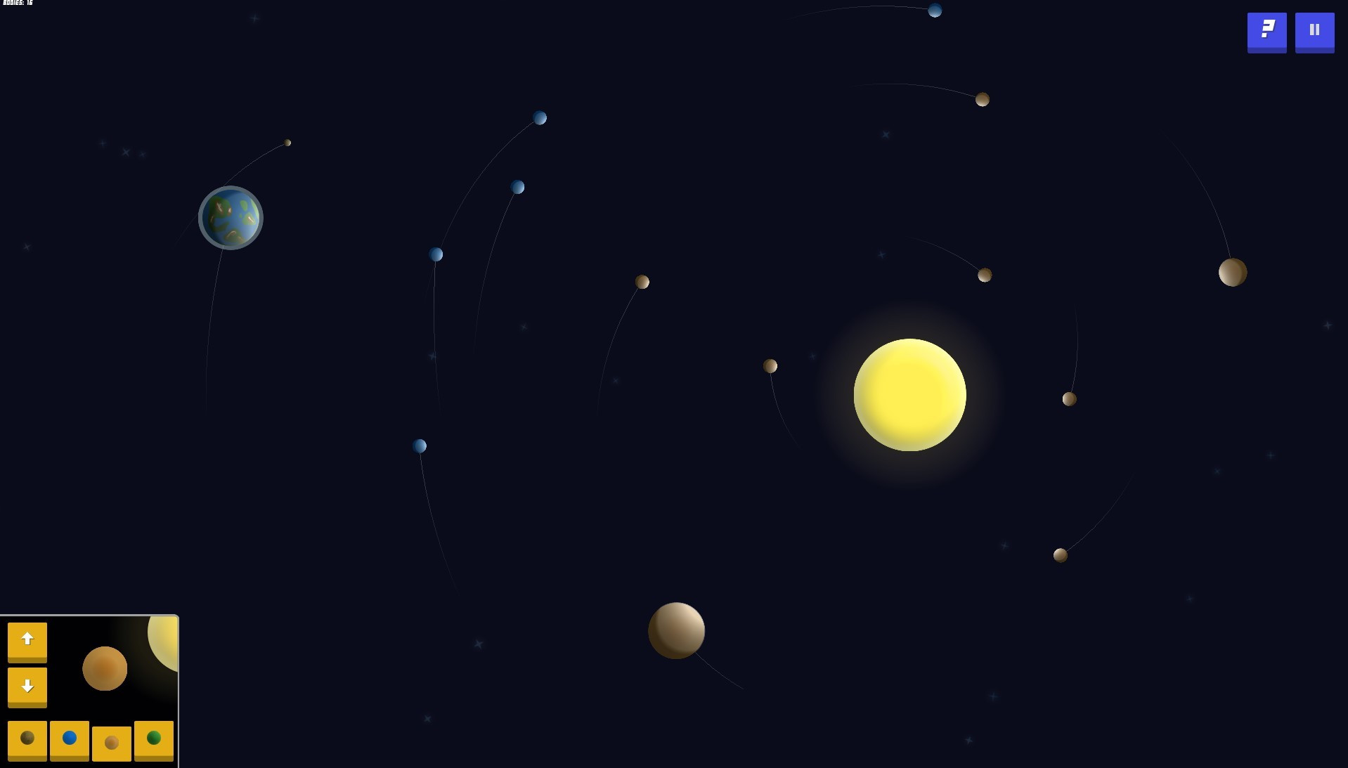 Keplers Cosmic Arcade (itch) - кадр 2