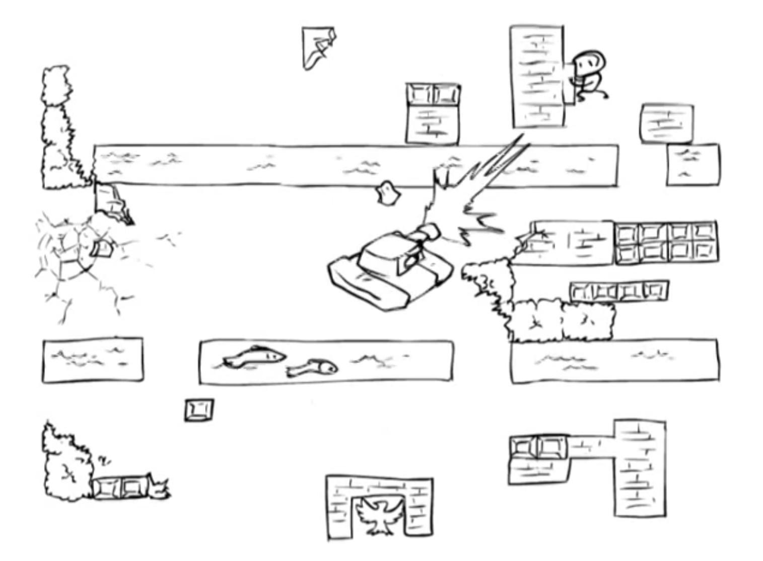 Classic Tank vs Bomberman (itch) - кадр 1