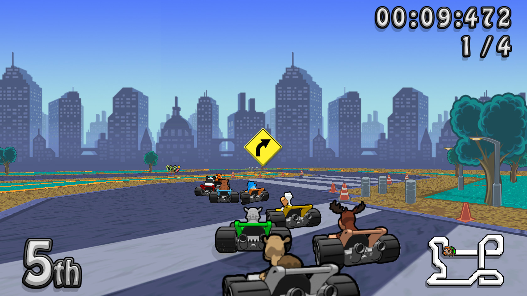 Wacky Wheels HD - кадр 1