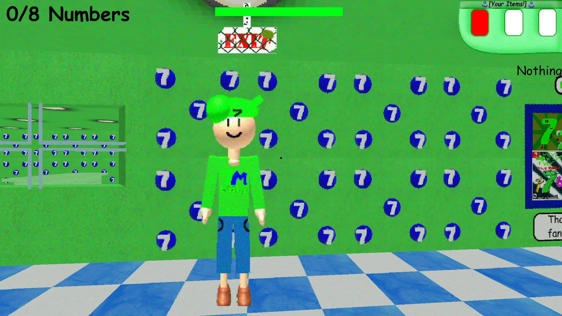 Lucky schoolhouse (Baldi's basic custom map) (itch) - кадр 2