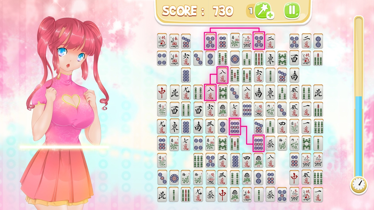 Mahjong Pretty Manga Girls - кадр 2