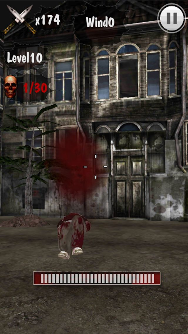 Zombie War-Knife Master3D - кадр 1