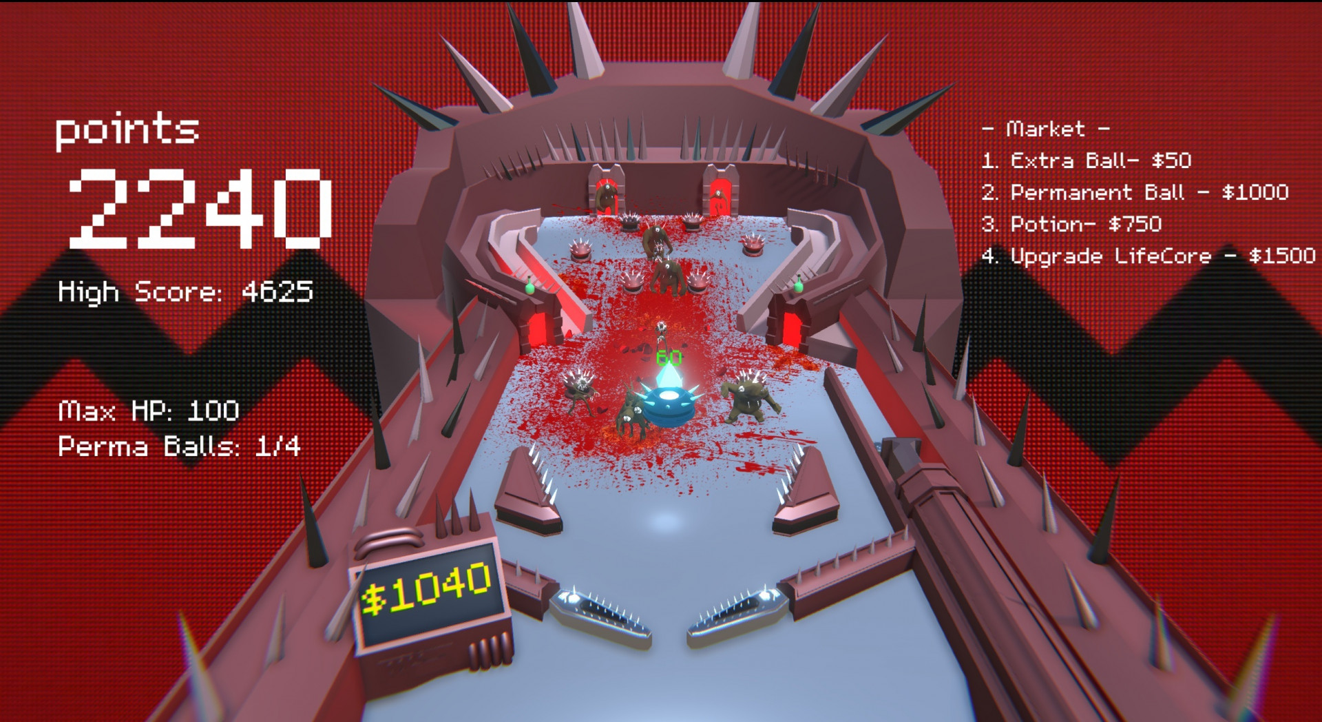 Hell's Pinball (itch) - кадр 1
