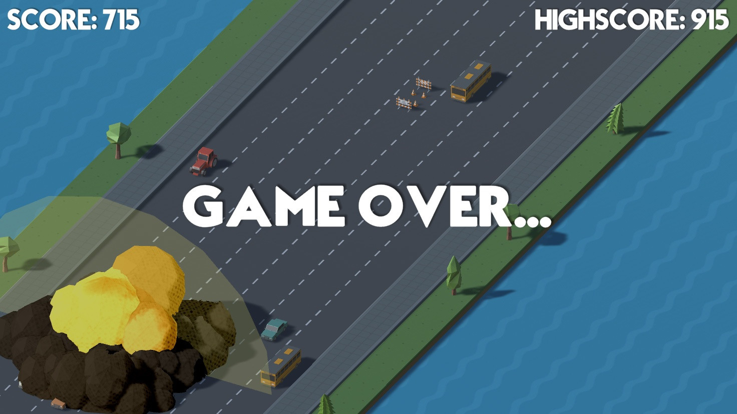 Highway Hazard (itch) - кадр 1