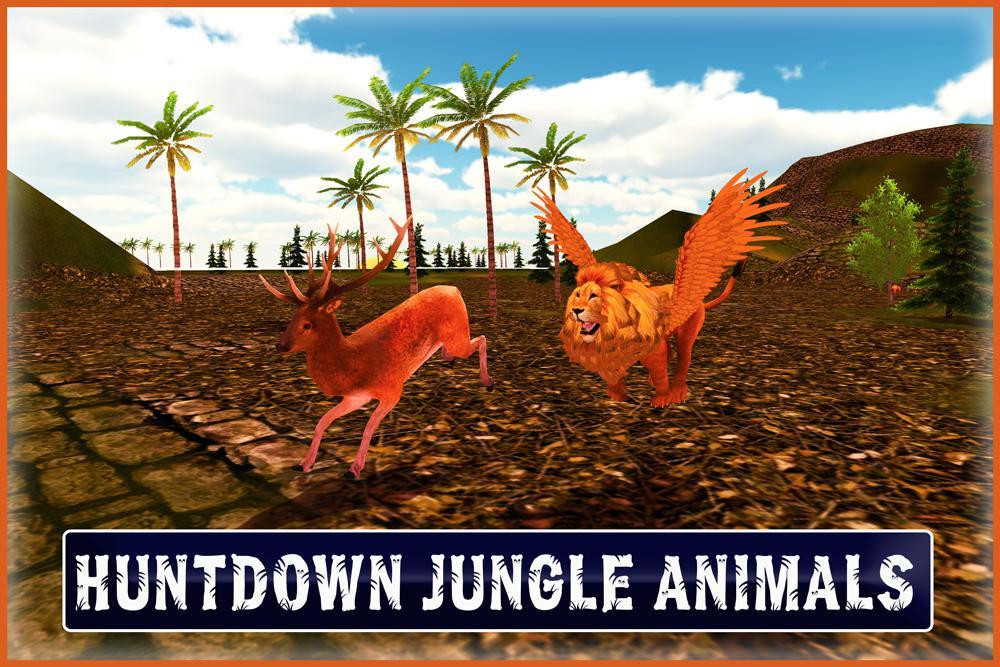 Flying Lion - Wild Simulator (itch) - кадр 1