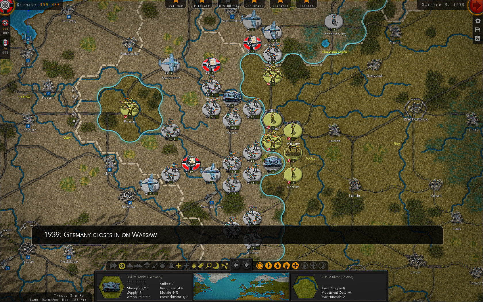 Strategic Command WWII: War in Europe - кадр 2