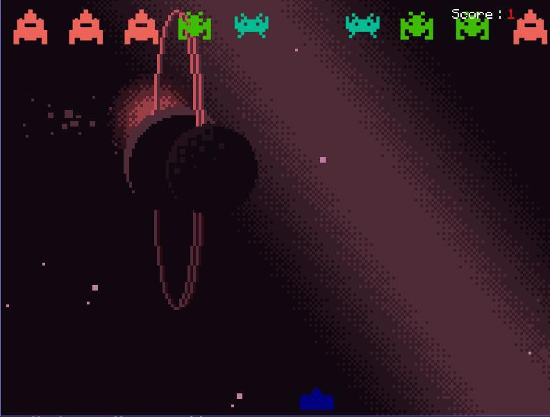 D4F Space Invaders (itch) - кадр 1