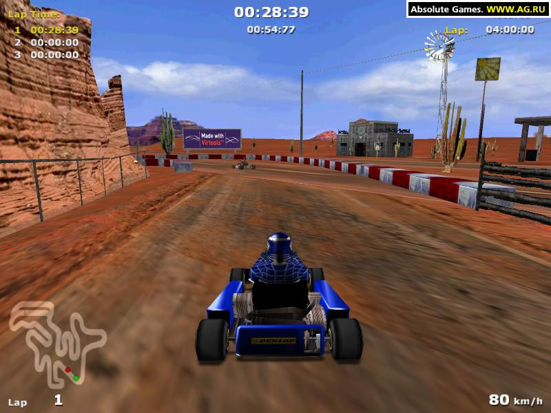 Michael Schumacher Racing World Kart 2002 - кадр 1