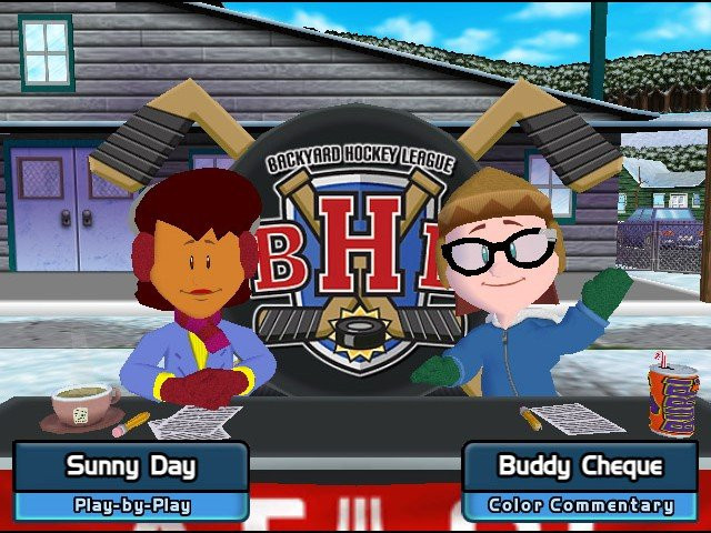Backyard Hockey 2005 - кадр 2