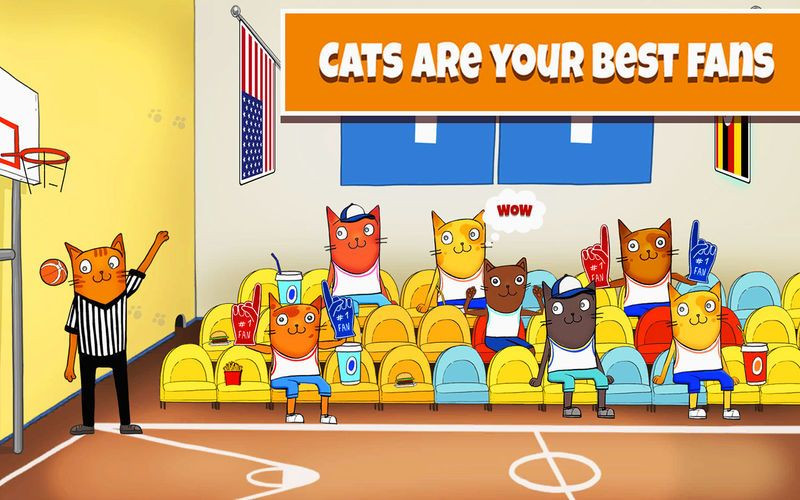 Cat's Cup — Basketball Arcade - кадр 2