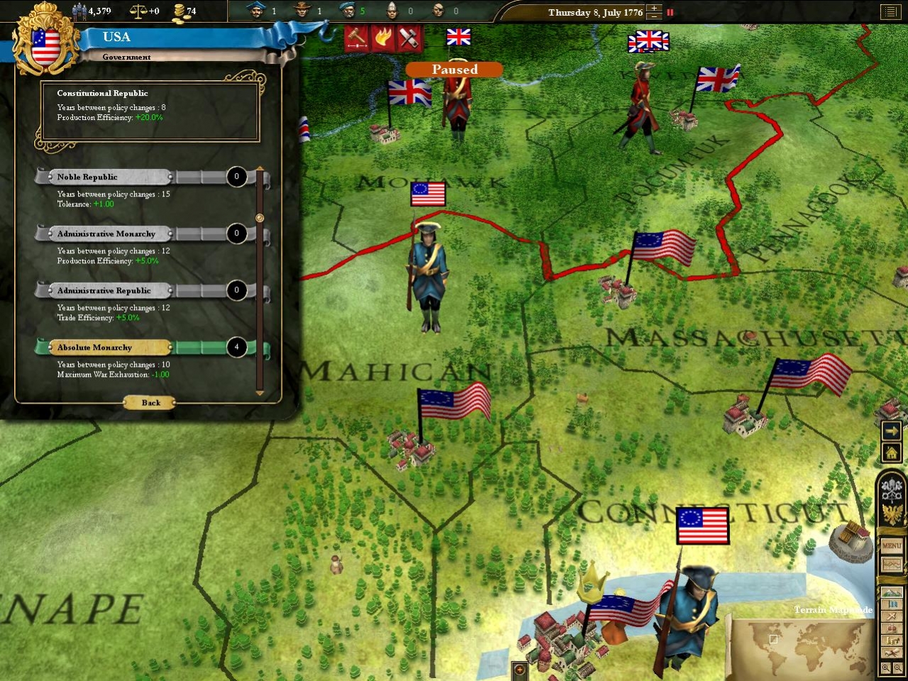 Europa Universalis 3 - кадр 9
