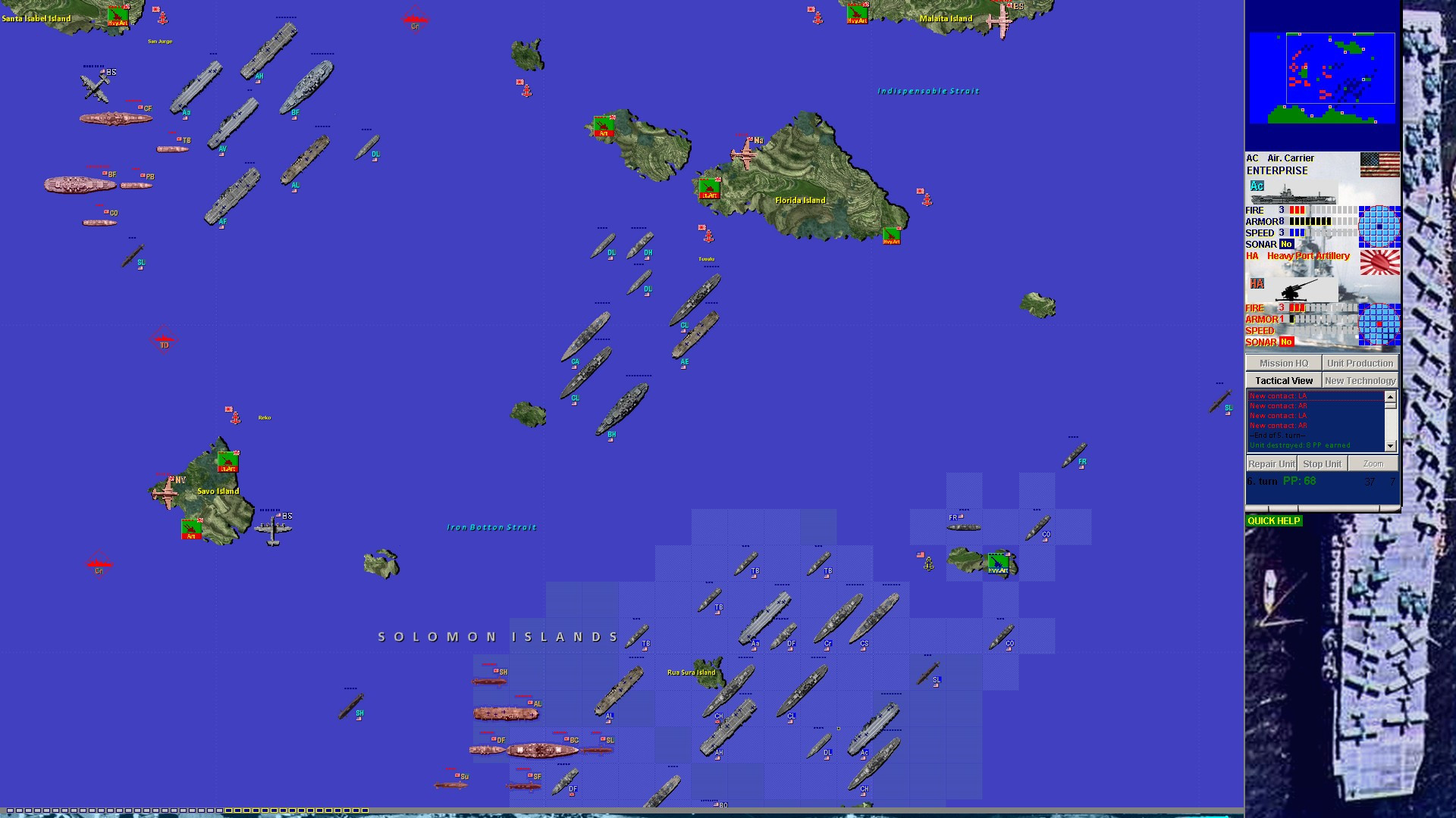 Battleships and Carriers - Pacific War - кадр 3