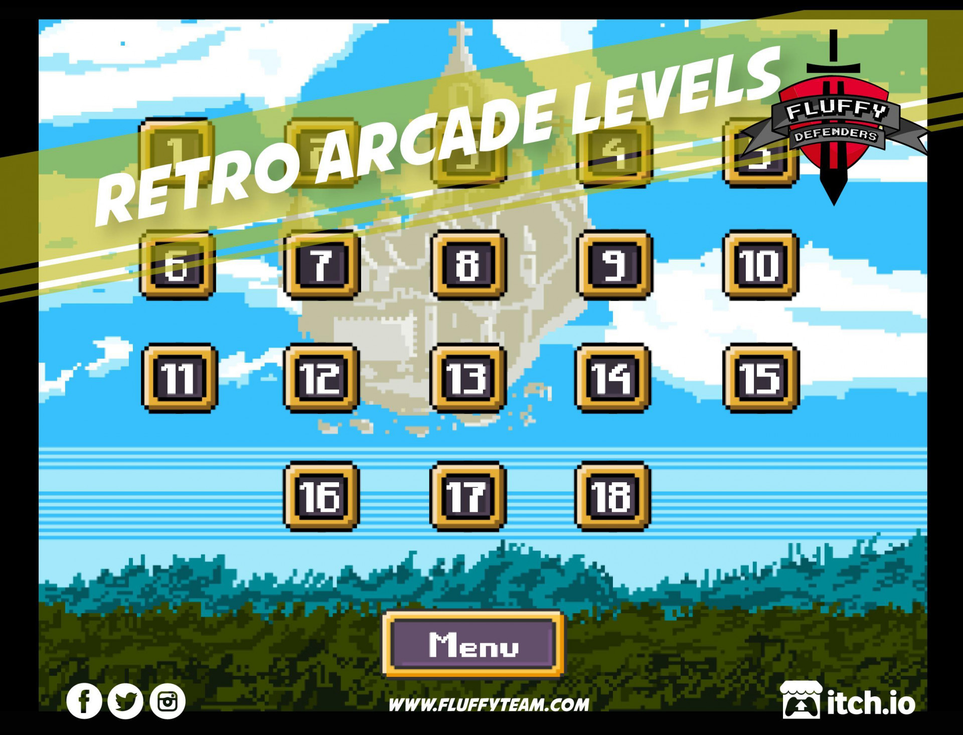 FLUFFY DEFENDERS - DEFINITIVE EDITION (itch) - кадр 1