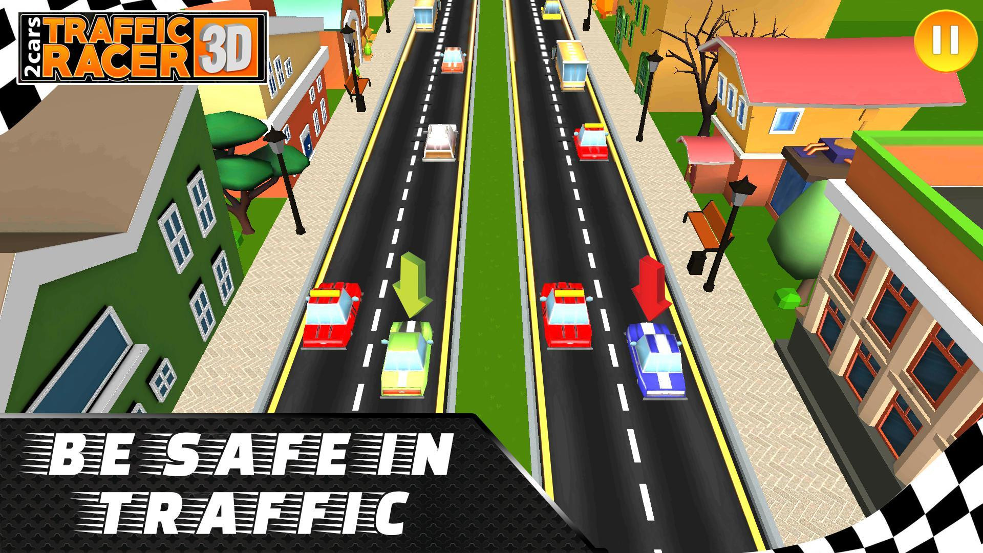 2 Cars Traffic Racer 3D (itch) - кадр 2