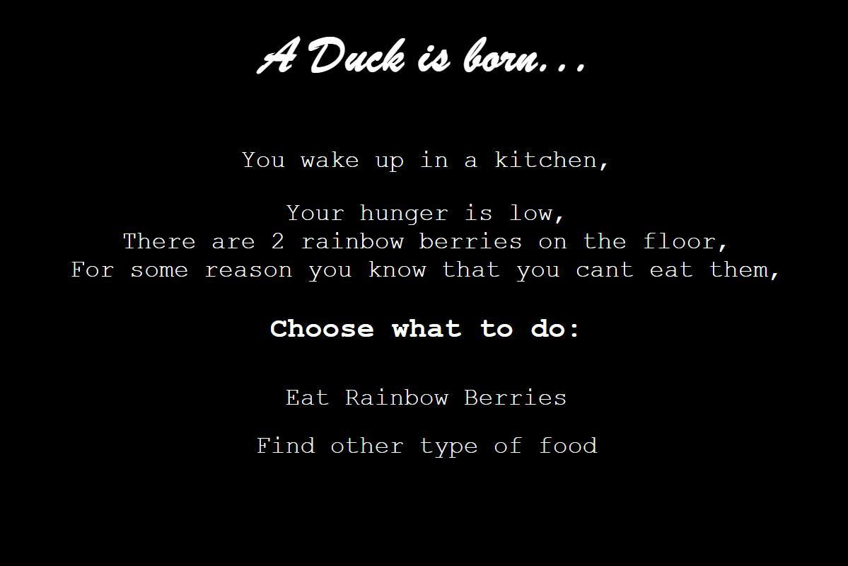 Duck's life (itch) - кадр 1