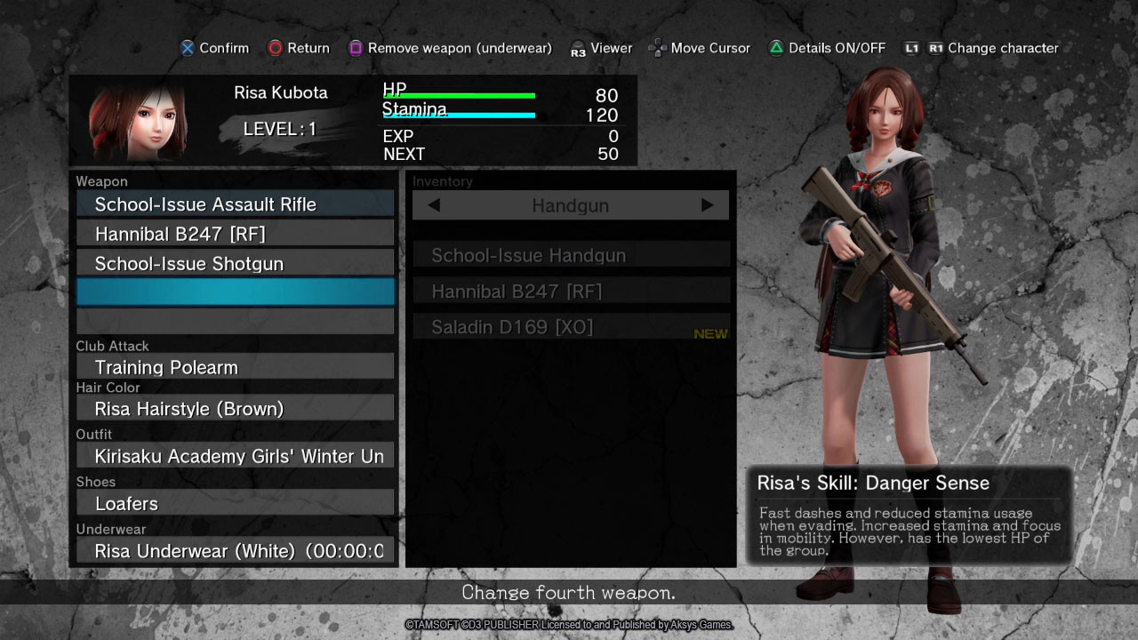 School Girl/Zombie Hunter - кадр 1